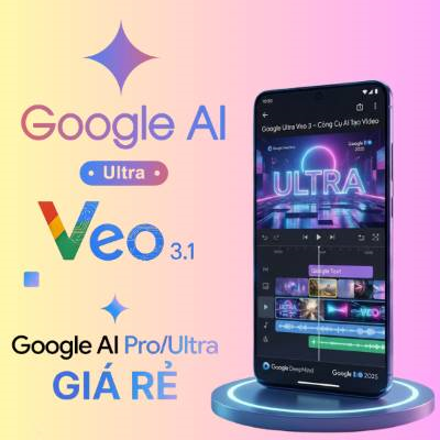 NÂNG CẤP GEMINI PRO CHÍNH CHỦ 1 NĂM